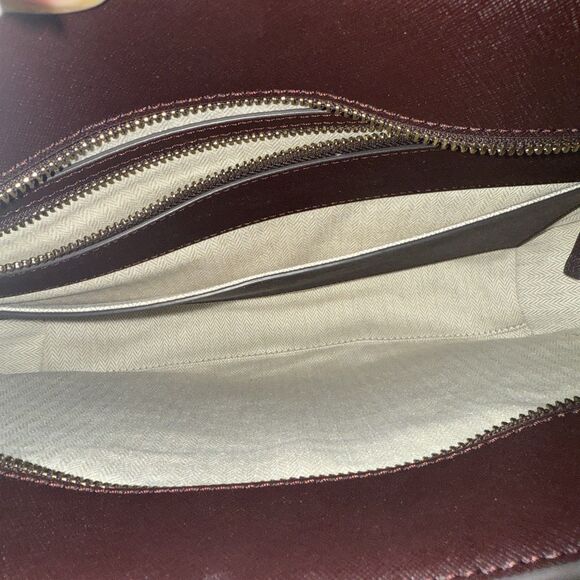 Tory Burch Emerson Brown Tote Bag NWT - Picture 3 of 10